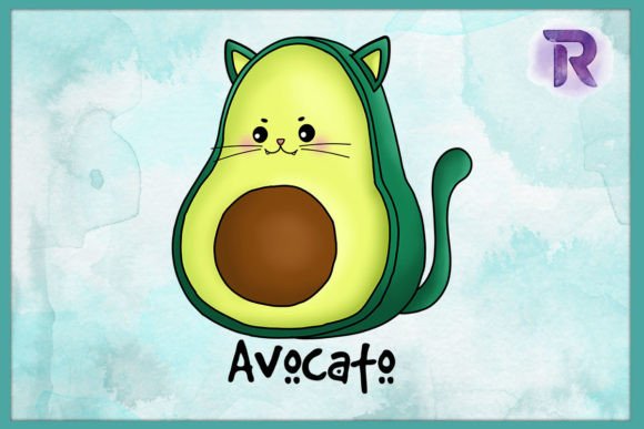 Animal Puns Avocato Cat Embroidery Design Review