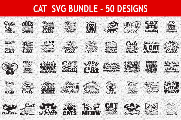 Cat 50 Quotes Designs Bundle Review