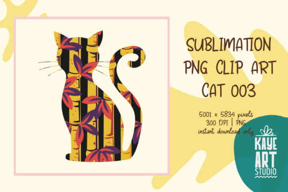 Cat Sublimation PNG Clip Art 003 Review