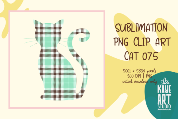 Cat Sublimation PNG Clip Art 075 Review