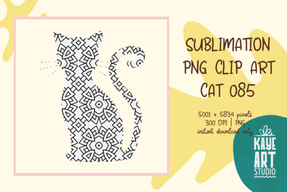 Cat Sublimation PNG Clip Art 085 Review