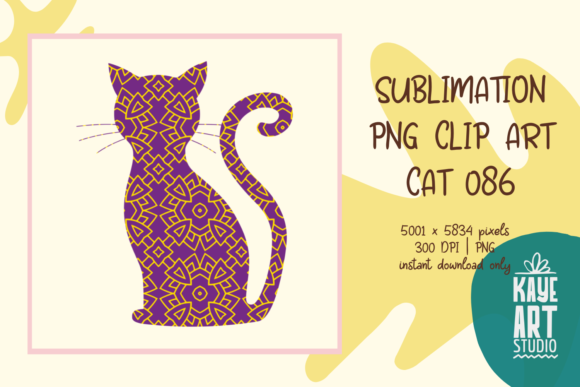 Cat Sublimation PNG Clip Art 086 Review