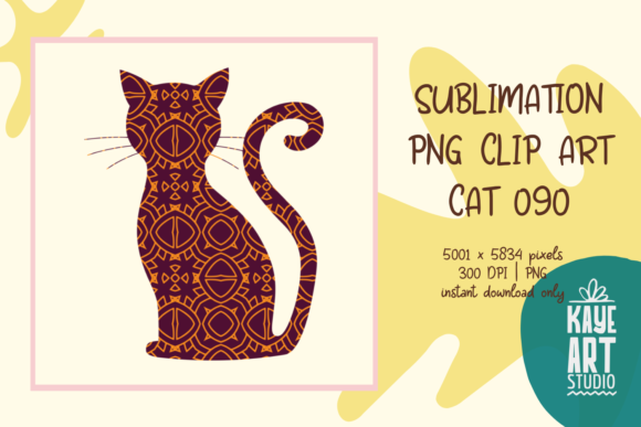 Cat Sublimation PNG Clip Art 090 Review