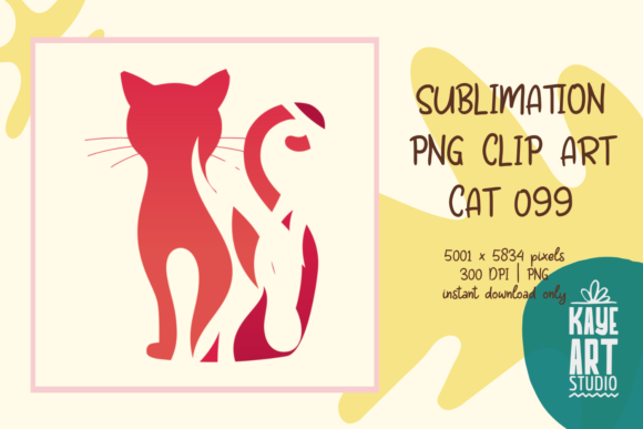 Cat Sublimation PNG Clip Art 099 Review