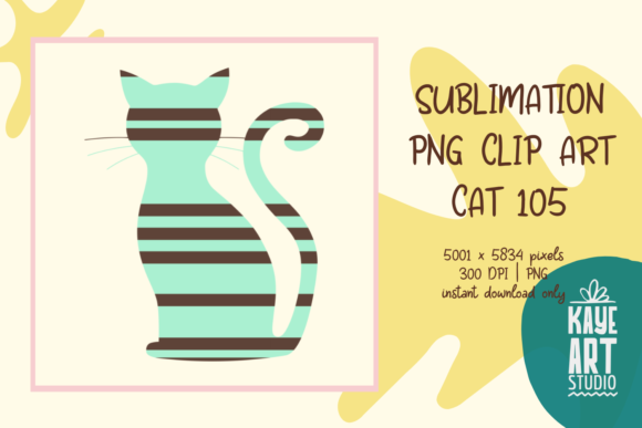 Cat Sublimation PNG Clip Art 105 Review