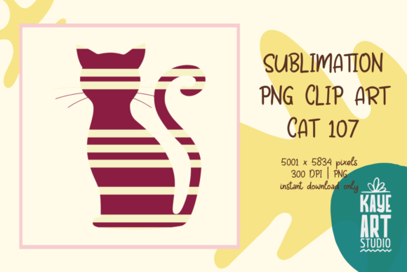 Cat Sublimation PNG Clip Art 107 Review