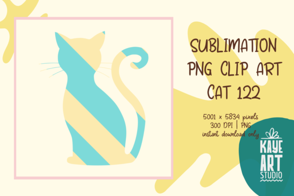 Cat Sublimation PNG Clip Art 122 Review