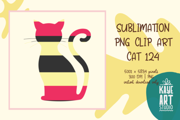 Cat Sublimation PNG Clip Art 124 Review