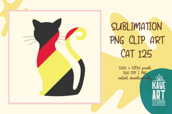 Cat Sublimation PNG Clip Art 125 Review