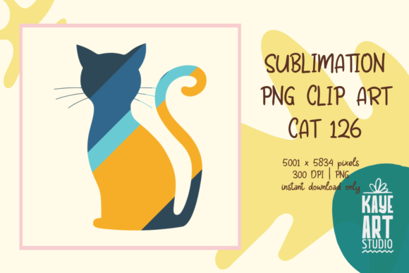 Cat Sublimation PNG Clip Art 126 Review