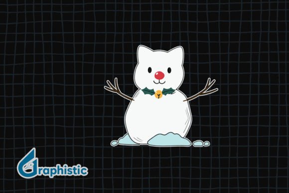 Cute Cat Christmas Snowman Embroidery Design Review