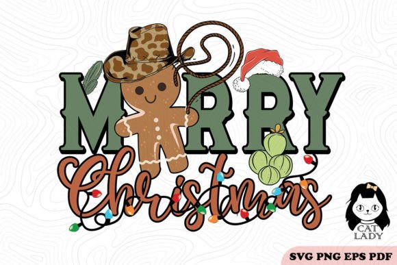Gingerbread Merry Christmas SVG PNG Review