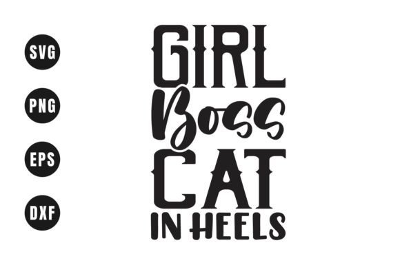 Girl Boss Cat in Heels Embroidery Design Review