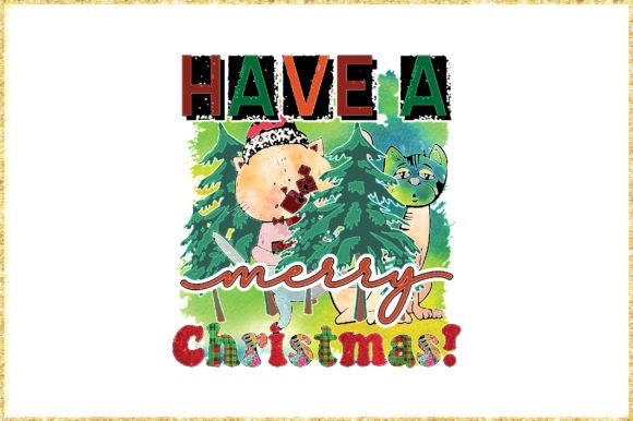 Have a Merry Christmas Funny Cat PNG Review