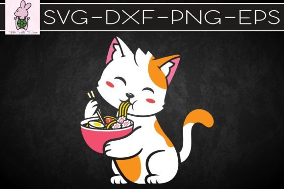 Kawaii Cat Neko Ramen Anime Gift
