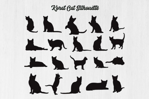 Korat Cat Animal Silhouettes Embroidery Review