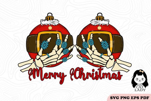 Merry Christmas Ornamental SVG PNG Review